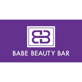 Babe Beauty Bar Logo Vector PNG | Elegant Monogram BB Emblem 