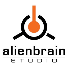 Alienbrain Studio Logo Vector PNG | Futuristic Creative Software Identity 