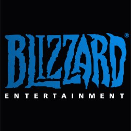 Blizzard Entertainment Logo Vector PNG | Blizzard Entertainment Blue Wordmark 