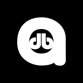 All Dance Bookings Logo Vector PNG | Minimal Monogram Entertainment Emblem 