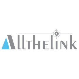 Allthelink Logo Vector PNG | Modern minimalist wordmark 