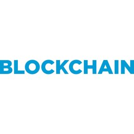 Blockchain Logo Vector PNG | Minimalist Blockchain Wordmark 