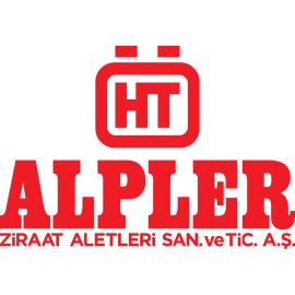 Alpler Ziraat Aletleri Logo Vector PNG | Bold agricultural machinery brand emblem 
