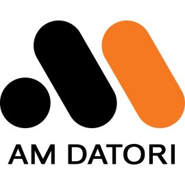 Am Datori Logo Vector PNG | Modern AM Datori Brand Emblem 