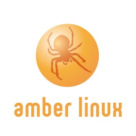 Amber Linux Logo Vector PNG | Modern Amber Linux Brand Emblem 