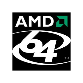 AMD64 Logo Vector PNG | 64‑bit processing power emblem 