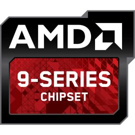 AMD 9-Series Chipset Logo Vector PNG | AMD High-Performance Chipset Emblem 