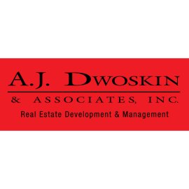 A.J. Dwoskin & Associates Logo Vector PNG | Real Estate Development & Management Brandmark 