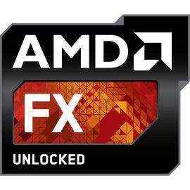 Amd Fx Unlocked Logo Vector Png | AMD FX Unlocked processor badge 