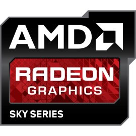 AMD Radeon Graphics Sky Series Logo Vector PNG | High‑performance cloud GPU branding 