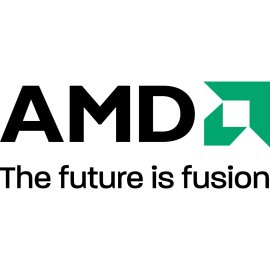 AMD The Future Is Fusion Logo Vector PNG|AMD corporate wordmark with fusion tagline