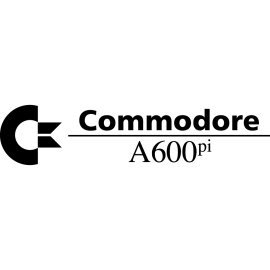 Amiga 600 Logo Vector Png | Classic Commodore A600 Branding 