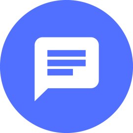 Android Messages Logo Vector PNG | Modern chat bubble icon 