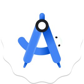 Android Studio Logo Vector PNG | Modern Android Development Environment Emblem 
