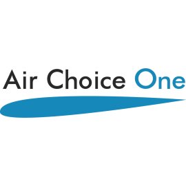 Air Choice One minimalist wordmark logo|Clean and contemporary airline brand identity