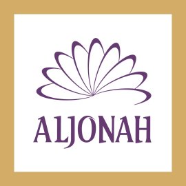 Aljonah Logo Vector PNG | Elegant Floral Emblem 