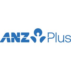 ANZ Plus Logo Vector PNG | Modern ANZ Plus Wordmark 