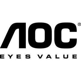 AOC Eyes Value Logo Vector | Minimalist AOC Brand Emblem 