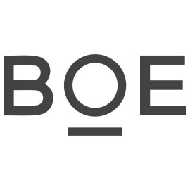 Boe Technology Logo Vector PNG | BOE minimalist wordmark emblem 