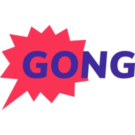 Gong Io Logo Png | Gong Io Logo Vector 