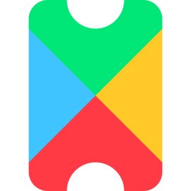 Google Play Pass Ticket Logo Png | Google Play Pass Ticket Logo Vector 