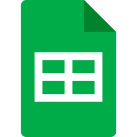 Google Spreadsheet Logo Png | Google Spreadsheet Logo Vector 