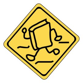 Bookcrossing.com Running Book Logo|Bookcrossing Community Emblem