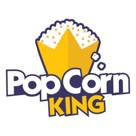 Popcorn King Logo Png | Popcorn King Logo Vector 