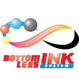 Bottomless Ink Logo Vector PNG | Continuous Ink Flow Branding 