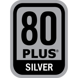 Power Supply 80 Plus Silver Certification Logo Png | Power Supply 80 Plus Silver Certification Logo Vector 