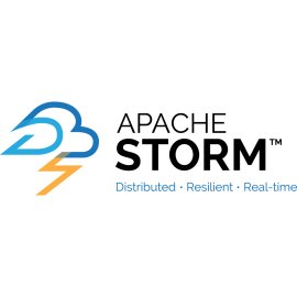 Apache Storm Logo Vector PNG | Real-time stream processing emblem 
