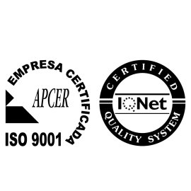 APCER IQNet ISO 9001 Certified Logo Vector | International Quality Certification Emblem 