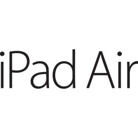 Apple iPad Air Logo Vector PNG | Minimalist iPad Air Wordmark 