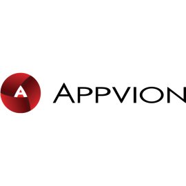 Appvion Logo Vector PNG | Modern red emblem with stylized A 
