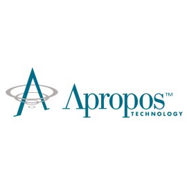 Apropos Technology Logo Vector PNG | Modern Corporate Tech Emblem 