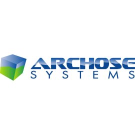 Archose Systems Logo Vector PNG | Modern 3D Technology Brand Mark 