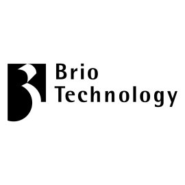 Brio Technology Logo Vector PNG | Modern Brio Technology Wordmark 