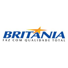 Britania Logo Vector PNG | Modern corporate wordmark with star icon 