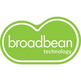 Broadbean Logo Vector PNG | Broadbean Technology Green Emblem 