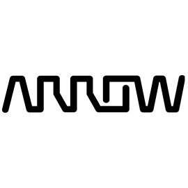 Arrow Electronics Logo Vector PNG | Minimalist Arrow Wordmark 