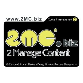 2MC.biz Digital Logo Vector PNG | 2 Manage Content Brand Emblem 