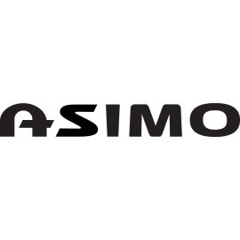ASIMO logo vector PNG | Futuristic robotics wordmark 