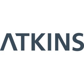 Atkins Logo Vector PNG | Modern engineering and design wordmark 