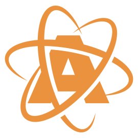 Atomichub Logo Vector PNG | Modern Atomic Emblem Design 
