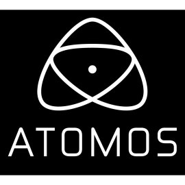 Atomos Logo Vector PNG | Atomos Minimalist Monoline Emblem 
