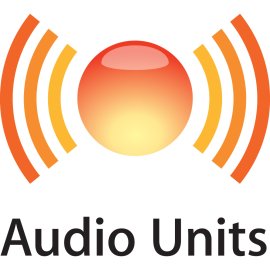 Audio Units Logo Vector PNG | Modern Audio Units Brand Emblem 
