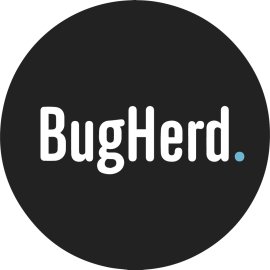 BugHerd logo vector PNG | Minimalist circular BugHerd logomark 