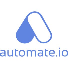 Automate.io Logo Vector PNG | Minimalist Automation Brand Emblem 