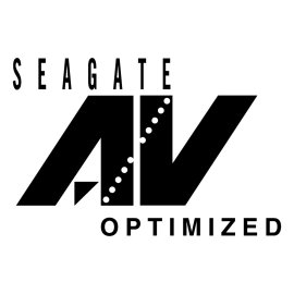 Seagate AV Optimized Logo Vector PNG | Professional AV Storage Branding 