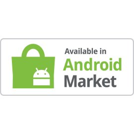 Available in Android Market Logo Vector PNG|Android Market Availability Badge